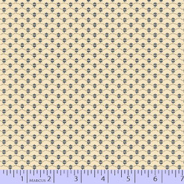 8330-0192 MARCUS MRS. MILLERS APPRENTICE ONDAS AZULES FONDO CREMA