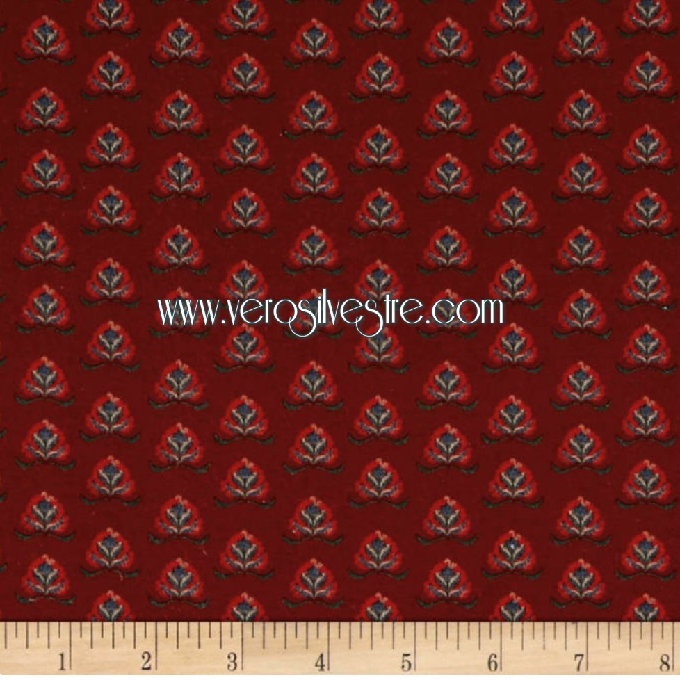 LE QUILT ORIENT EXPRES FLORAL ROJA - Imagen 2