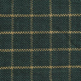 H403 HOMESPUN CUADRADOS BEIGE SOBRE VERDE