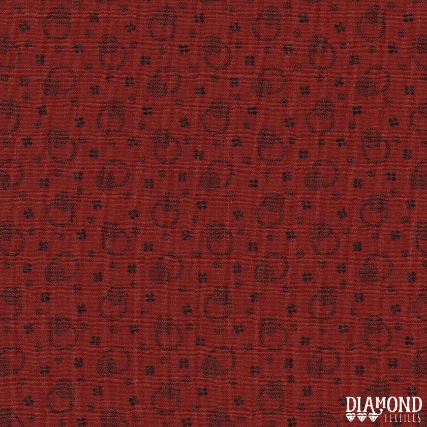 10599 A COMMON TRHEAD "SORTIJAS" FONDO ROJO - Imagen 2