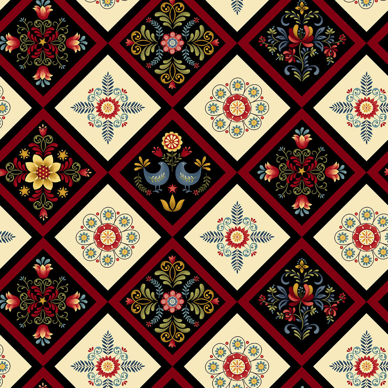 2347-33 COUNT YOUR BLESINGS CUADROS CON FLORES BLANCOS Y NEGROS - Imagen 2