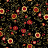 2351-99 COUNT YOUR BLESINGS GIRASOLES FONDO NEGRO