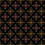 2354-99 COUNT YOUR BLESINGS FLORES ORDENADAS FONDO NEGRO