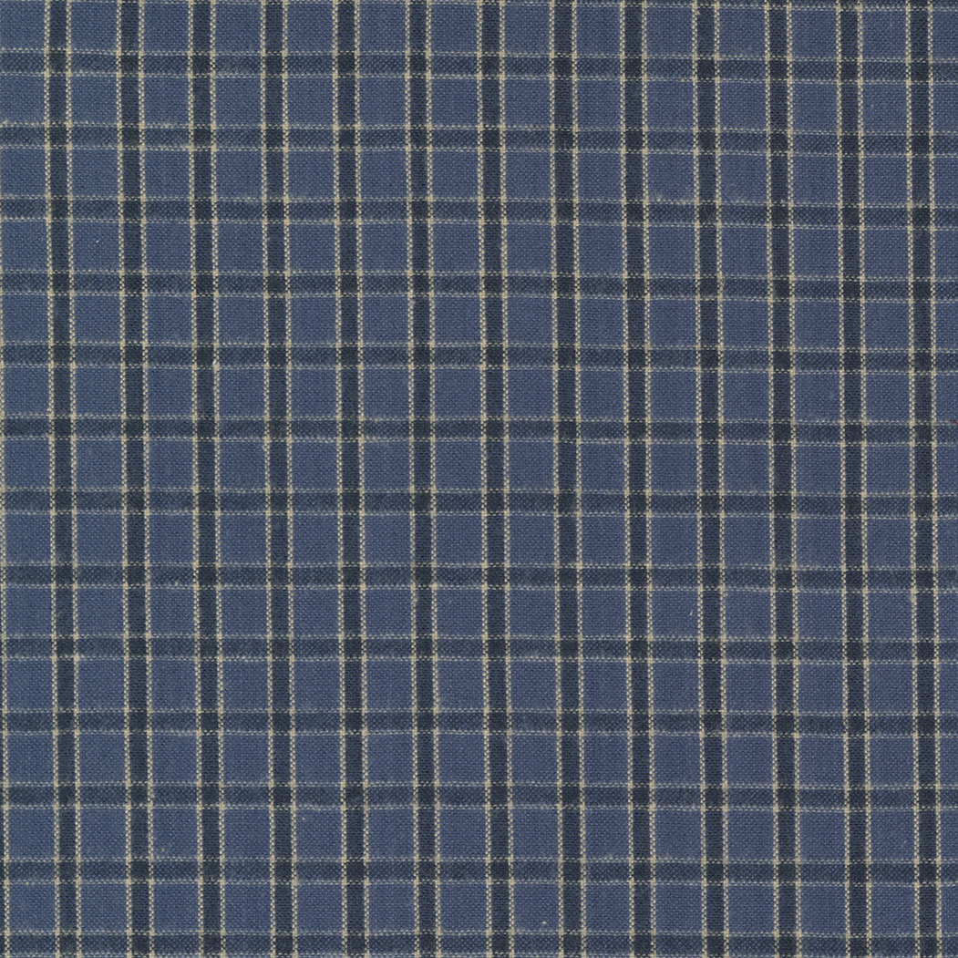 9660-38 HOMEMADE HOMESPUNS CUADROS AZULES - Imagen 2