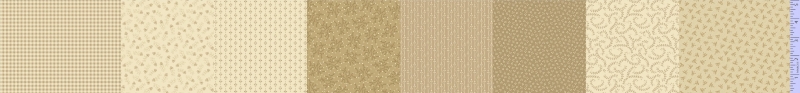 8424-0540 PATCHES OF AUTUMN FRANJAS EN TONOS BEIGE - Imagen 2