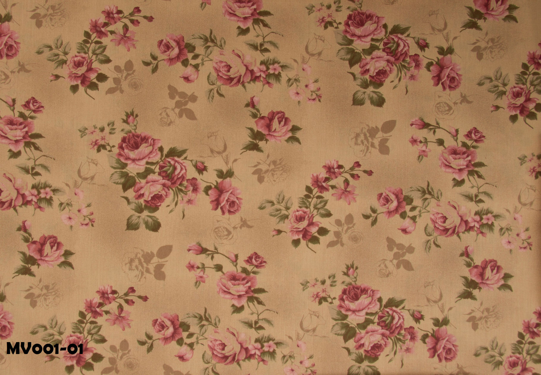 MV001-01 LA VIE EN ROSE ROSAS GRANDES CREMA - Imagen 2