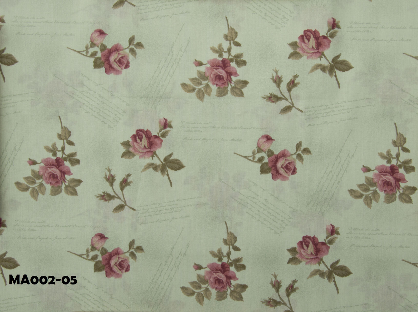 MV002-05 LA VIE EN ROSE ROSAS CON LETRAS VERDE - Imagen 2