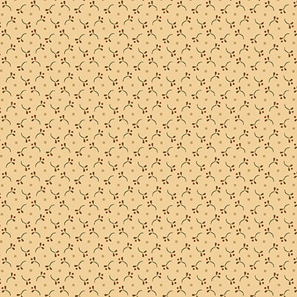 1598-44 ESTHER'S HEIRLOOM SHIRTINGS RAMITAS DE BAYAS CREMA - Imagen 2