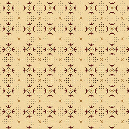 15603-44 ESTHER'S HEIRLOOM SHIRTINGS "HUELLAS DE AVE" CREMA - Imagen 2