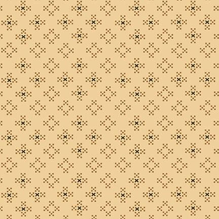 15606-44 ESTHER'S HEIRLOOM SHIRTINGS NINE-PATCHS CREMA - Imagen 2