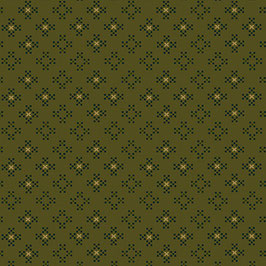 15606-66 ESTHER'S HEIRLOOM SHIRTINGS NINE-PATCHS VERDE