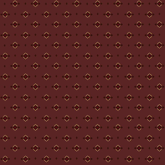 15607-88 ESTHER'S HEIRLOOM SHIRTINGS ROMBOS PUNTEADOS MARRÓN - Imagen 2
