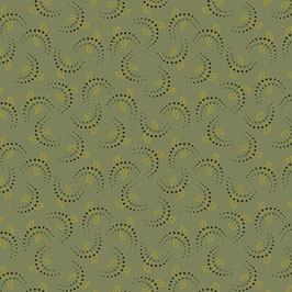 15608-11 ESTHER'S HEIRLOOM SHIRTINGS MEDIALUNAS VERDE AGUA