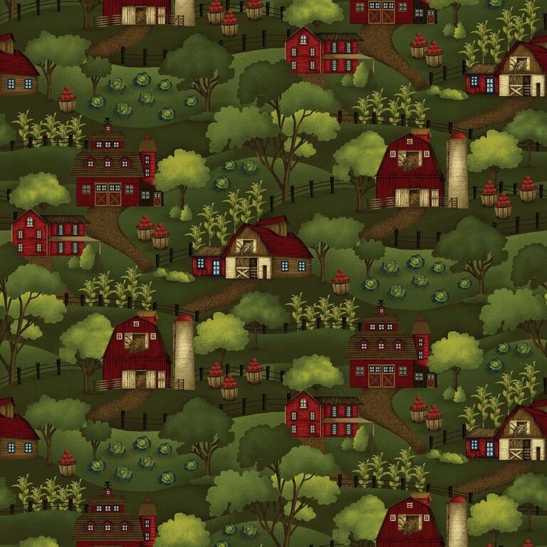 2565-66 FARM TO MARKET PAISAJE CON GRANJAS - Imagen 2