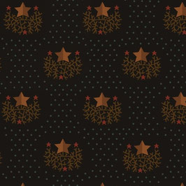 6883-99 HELPING HANDS ESTRELLAS Y TOPOS FONDO NEGRO