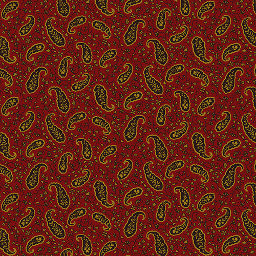 1423-88 WITWISDOM PAISLEY ROJO - Imagen 2
