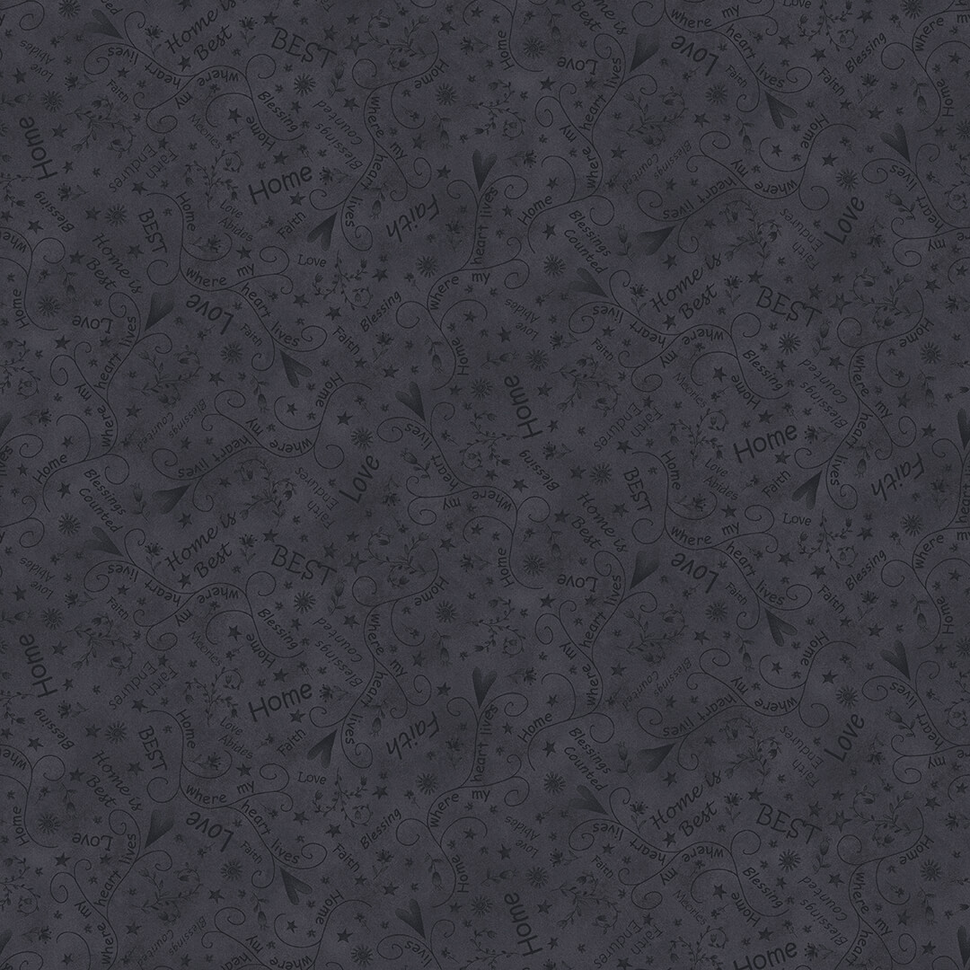 2312-77 HOME IS BEST TONAL AZUL - Imagen 2