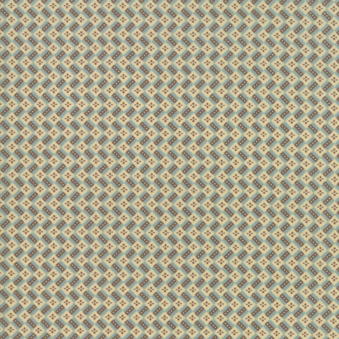 31584-14 SUSANNAS SCRAPS ZIG-ZAG FONDO AZUL - Imagen 2