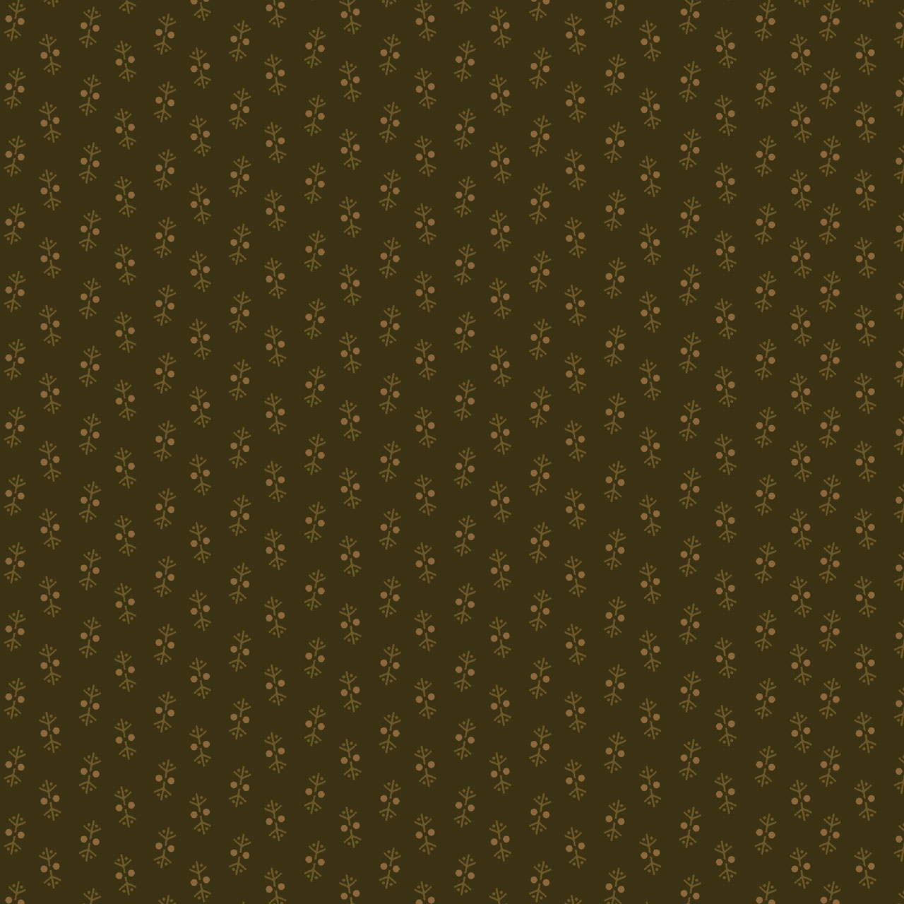2109-66 BUTTERMILK BLOSSOMS MOTIVOS PEQUEÑOS FONDO VERDE - Imagen 2