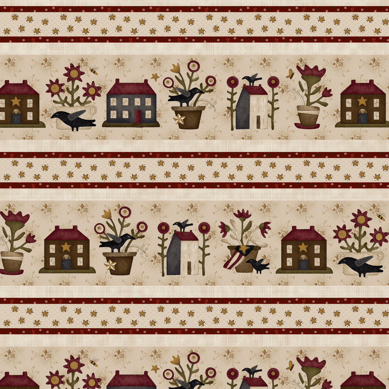 2112-33 BUTTERMILK BLOSSOMS CENEFAS DIBUJOS - Imagen 2