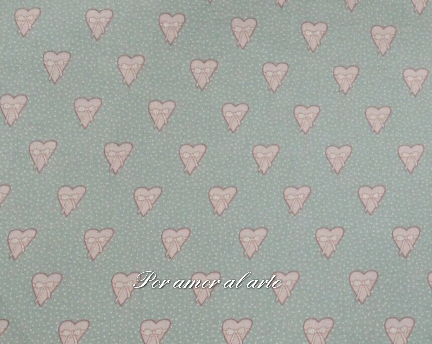 COLLECTION WITH LOVE CORAZONES FONDO AZUL - Imagen 2