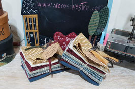 LOTE 8 LANAS DE 17 X 24 CM COL.  SPIRIT OF AMERICA