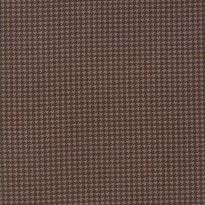 1052-14F WOOL NEEDLE VI FLANNEL PATA DE GALLO MARRÓN - Imagen 2