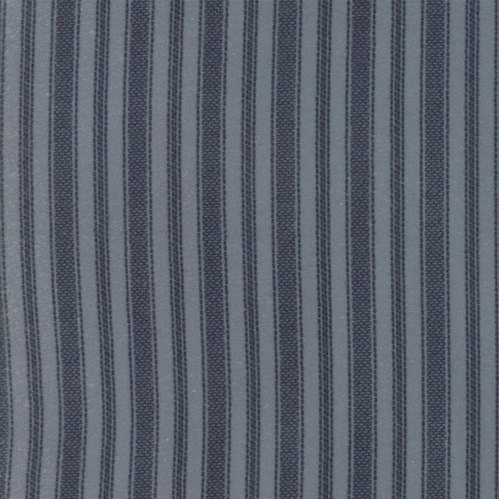 1056-19F WOOL NEEDLE VI FLANNEL RAYAS GRIS AZULADO - Imagen 2