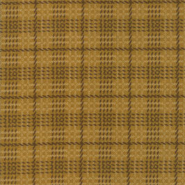 1057-16F WOOL NEEDLE VI FLANNEL CUADROS OCRE