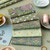 300199 SANCTUARY LOTE 5 FAT QUARTERS 50 X 55 CM VERDE/GRIS - Imagen 3