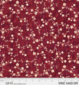 5453 DR VINEYARD TRASERA HOJAS FONDO ROJO
