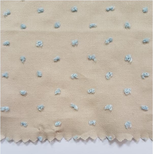 47219 JOEL PLUMETI BICOLOR BEIGE/CELESTE - Imagen 2
