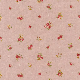 SB-87505D1-3 SEVENBERRY COTTON FLAX CANVAS ROSAS FONDO ROSA