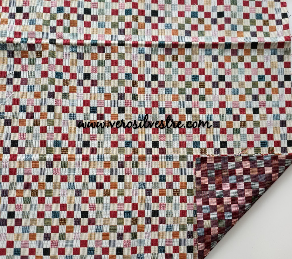 JACQUARD CUADROS MULTICOLORES PEQUEÑOS - Imagen 2