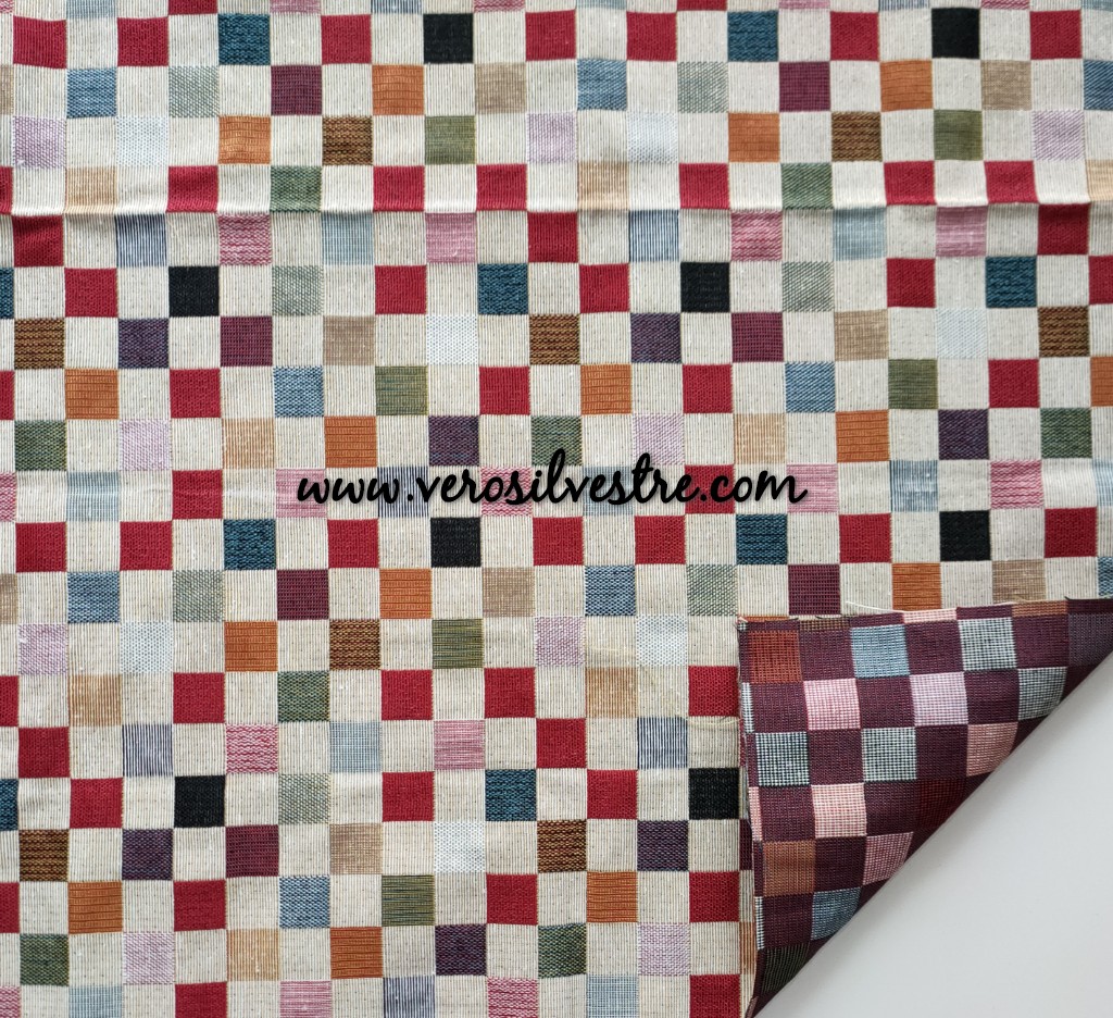 JACQUARD CUADROS MULTICOLORES GRANDES - Imagen 2