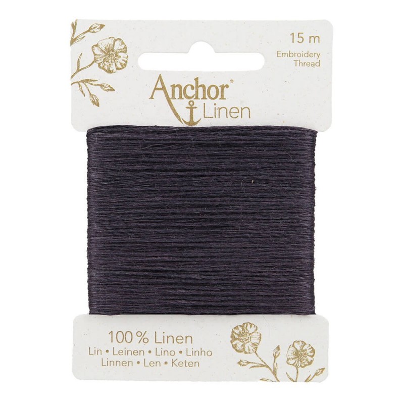ANCHOR LINEN COLOR 8-GRIS MAGENTA - Imagen 2