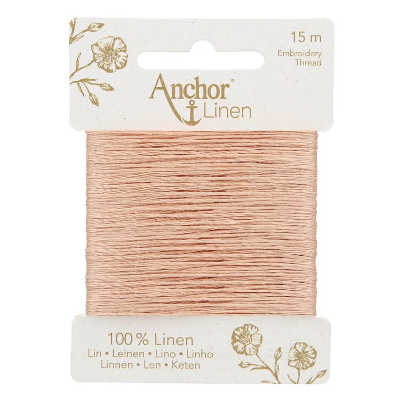 ANCHOR LINEN COLOR 12-ROSA PALO - Imagen 2