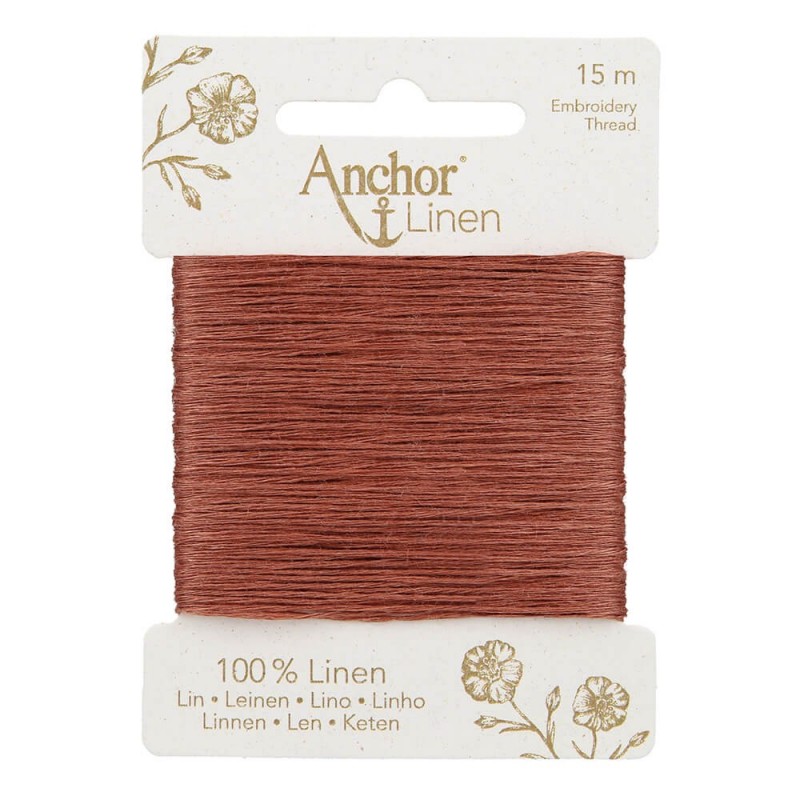 ANCHOR LINEN COLOR 14-GRANATE - Imagen 2