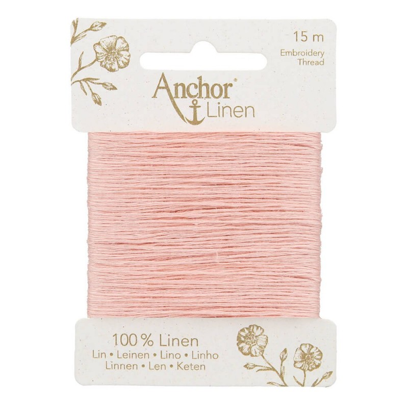 ANCHOR LINEN COLOR 15-ROSA PASTEL - Imagen 2