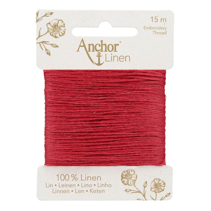 ANCHOR LINEN COLOR 17-ROJO - Imagen 2