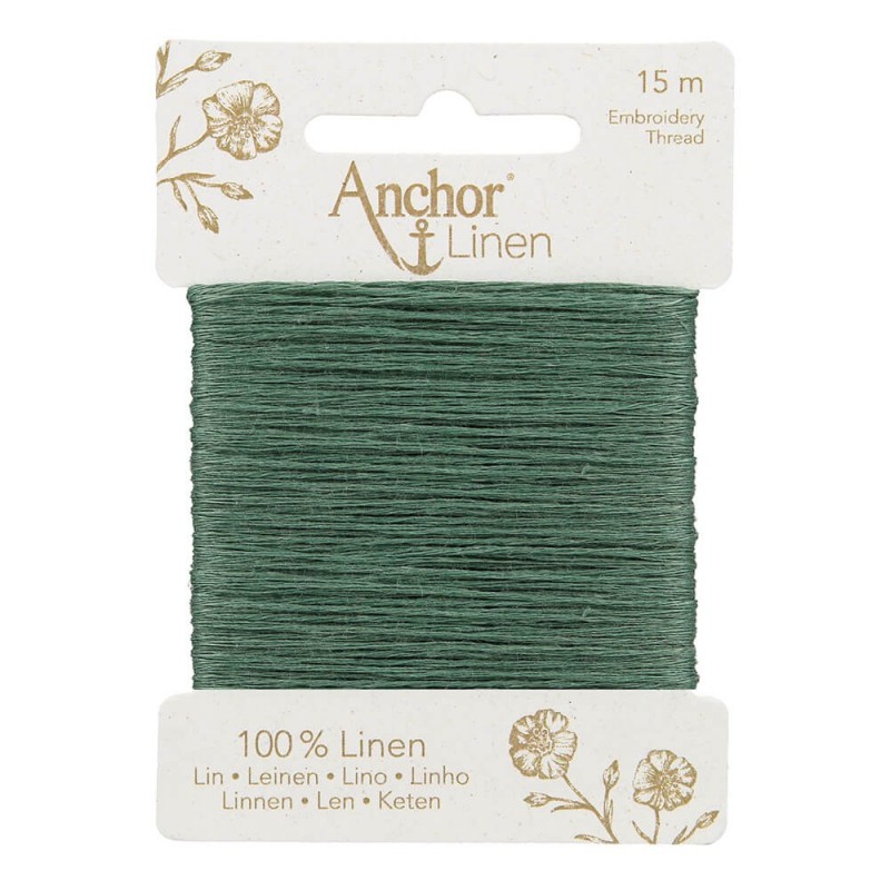 ANCHOR LINEN COLOR 25-VERDE OSCURO - Imagen 2