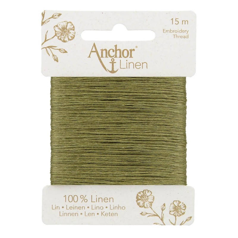 ANCHOR LINEN COLOR 27-VERDE VIVO - Imagen 2