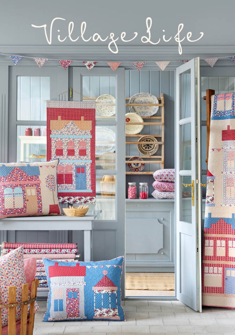300279 TILDA VILLAGE LIFE PACK 20 FAT QUARTERS - Imagen 2